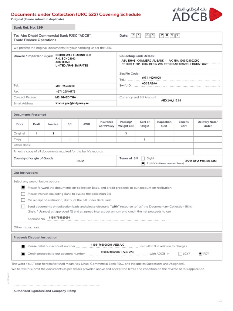 Bank Form BTC PDF Justice Crime & Violence