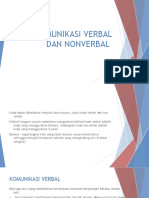 6 & 7. Komunikasi Verbal Dan Nonverbal