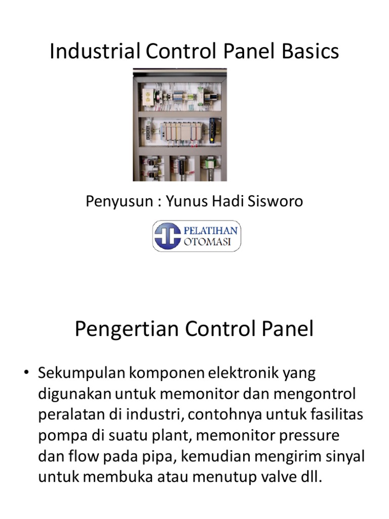 Dasar-Dasar Panel Kontrol Industri | PDF | Griya & Taman