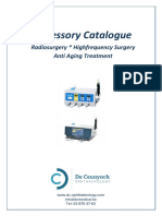 Catalogue For Radio Surgery Accessories