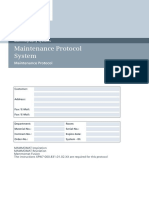 Mammography Systems Maintenance Protocol System Maintenance Protocol-XPW7-000.832.01.02.02