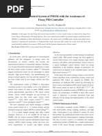 A Vector Control System of PMSM With The Assistance of Fuzzy PID Controller