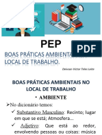 Boas Práticas Ambientais No Local de Trabalho