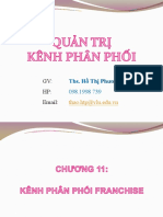 Chuong 11 - Kênh Phân Phối Franchise - R