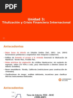 Unidad 3.4 - Titulización y Crisis Financiera Internacional