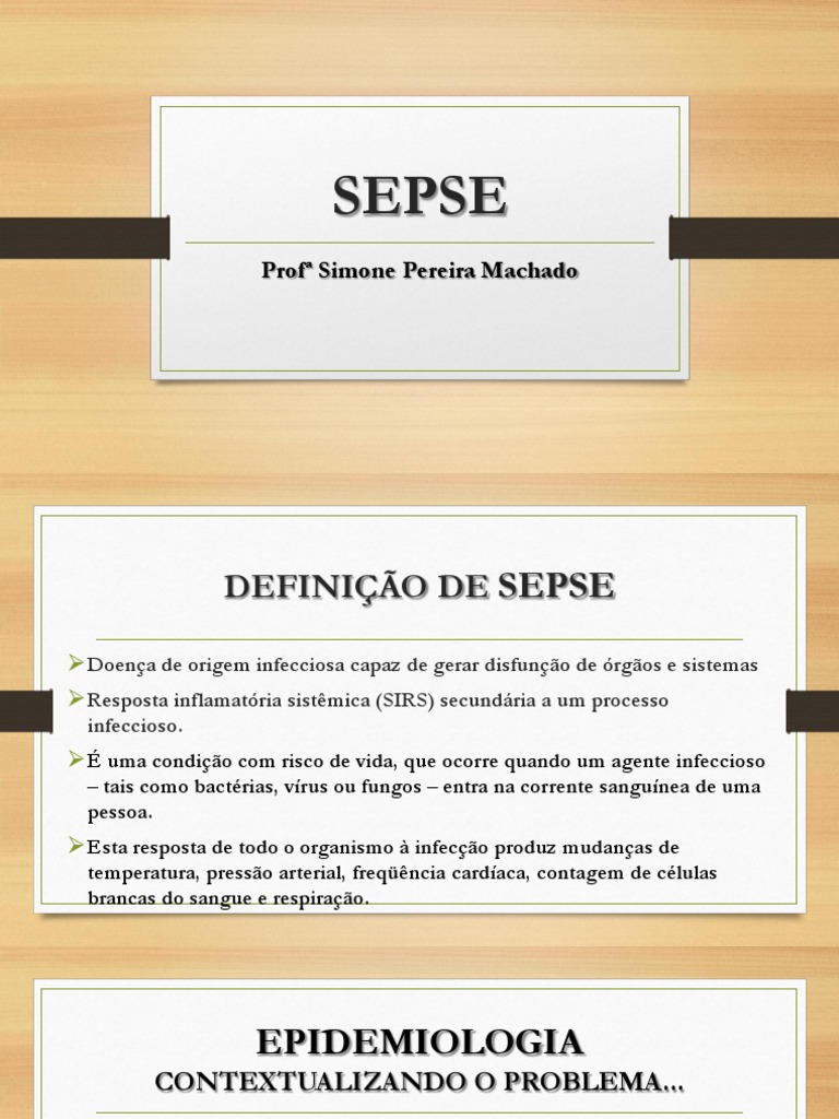 Sepse Atualizada | PDF | Sepse | Inflamação