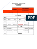 Teachers Sched 1st Sem