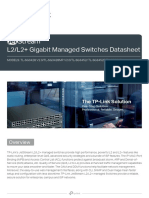 Fisa Tehnica Switch 48 Porturi Gigabit TP-Link TL-SG3452P 104 Gbps 384W 4x SFP PoE Cu Management