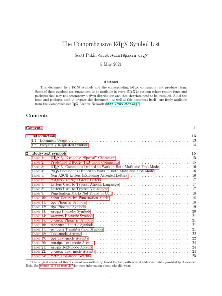 Symbols Letter | PDF | Writing | Typography