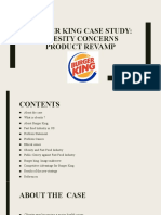 Burger King Case Study