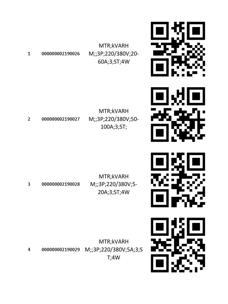 Qr code pdf