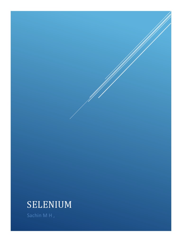 Selinium notes pdf selenium software x path