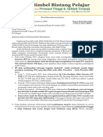 Surat Informasi Agenda Akademik Bulan Oktober 2022 - BP Online