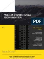 Pancasila Sebagai Paradigma Pengembangan Ilmu