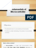 Fundamentals of Microcontroller