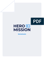 Hero On A Mission Worksheets