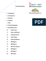 Urutan Pemberangkatan Karnaval Ambarawa