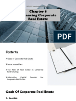 Financing Corporate Real Estate