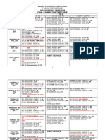 2022-2023 Fos Final First Semester Examination Time-Table July 17