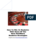 How To Win at Roulette