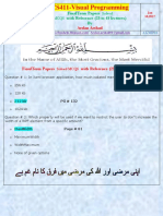 CS411 Final Term MCQs With Reference Solved by Arslan Arshad