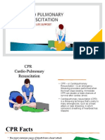 Cardiopulmonary Resuscitation CPR