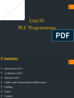 Unit IV PLC Programming