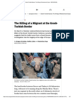 Greek-Turkish Border - The Killing of Muhammad Gulzar - DER SPIEGEL