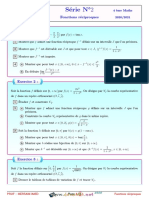 Série D'exercices N°2 - Math - Fonctions Réciproques - Bac Mathématiques (2020-2021) MR Mersani