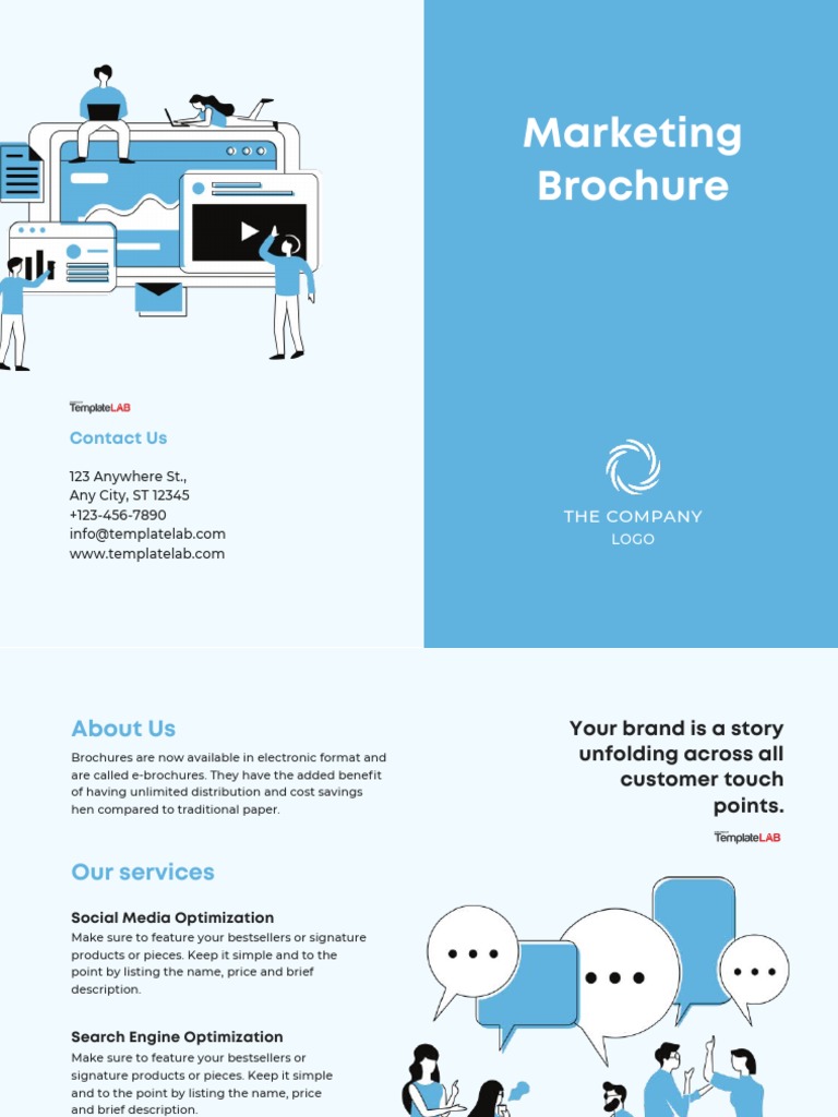 Marketing Brochure Template | PDF