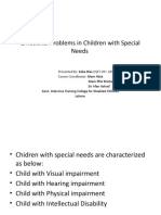 Emotional Problems in Children With Special Needs