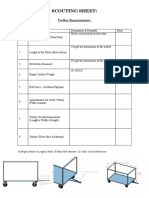 Trolley Requirement & Scouting Sheet Template