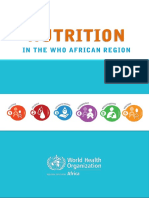 Nutrition in The WHO African Region 2017 - 0