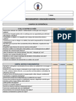 Relatório Avaliativo Amotara - Educação Infantil