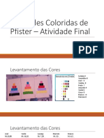 Pirâmides Coloridas de Pfister - Atividade Final