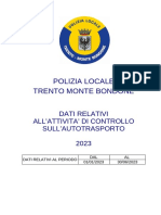 Controlli sui mezzi pesanti, i dati