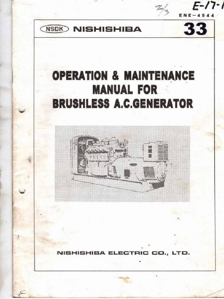 Operation & Maintenance | PDF