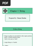 Chapter 4 - Python String