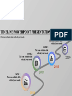 Timeline Presentation Template Timeline Powerpoint Presentation 4 3