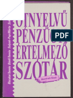 5 Nyelvű Pénzügyi Szótár