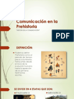 Tema 1 Comunicacion en La Prehistoria