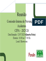 Folder Comunicação Reunião CIPA - 23-24