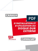 Disque Dur Externe: Manuel D'Installation Et D'Utilisation Du