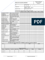 F PRESI RH SESMT 0089 Checklist de Empilhadeira