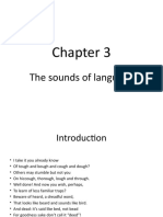 Chapter 3 - The Sounds of Language