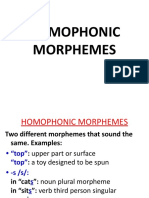 Homophones (Student Version)