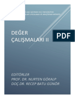 Deger Calismalari Ii