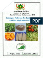 Catalogue Des Especes Et Varietes Niger