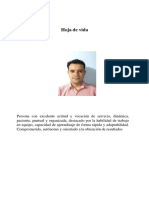 Hoja de Vida - Juan Camilo Blanco Supervisor de Calidad de Alimentos - Bucaramanga Santander