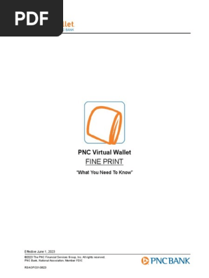 Virtual Wallet Fine Print
